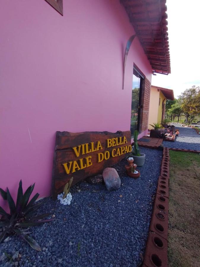 Chales Vila Bela Vale Do Capao Exteriör bild